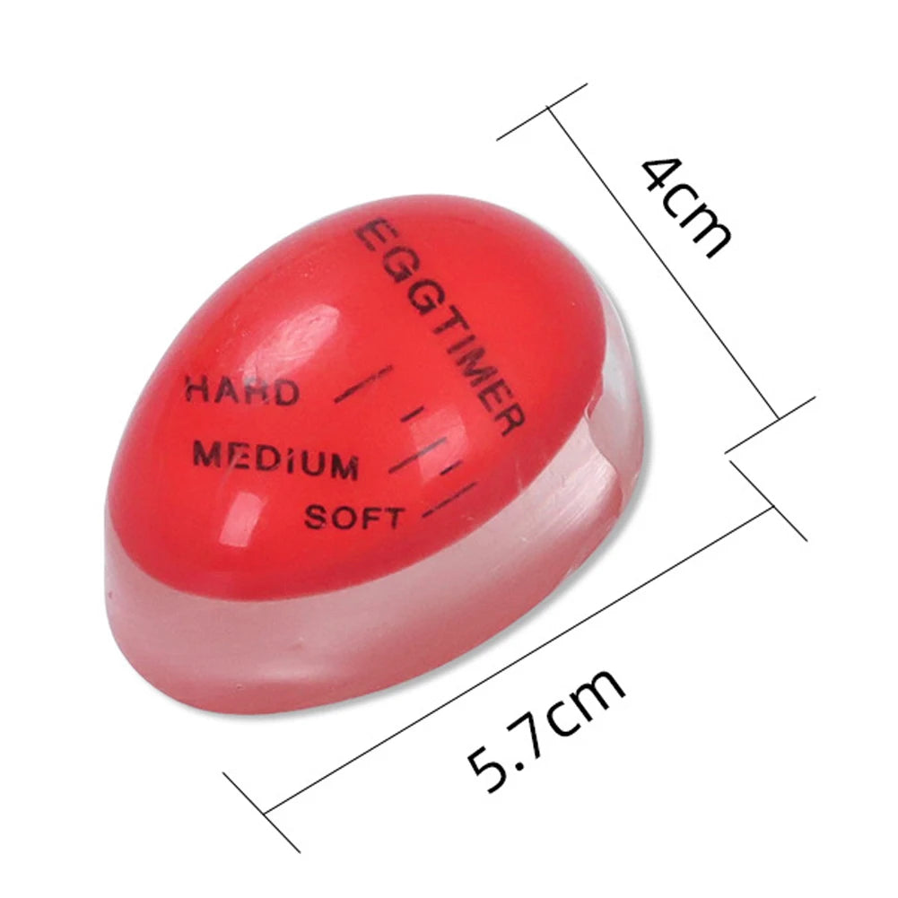 Eggtimer Kitchen Gadget Sets Time Timer Perfect Egg Changing Color Resin Material Temperature Cooking Gadgets Accessories