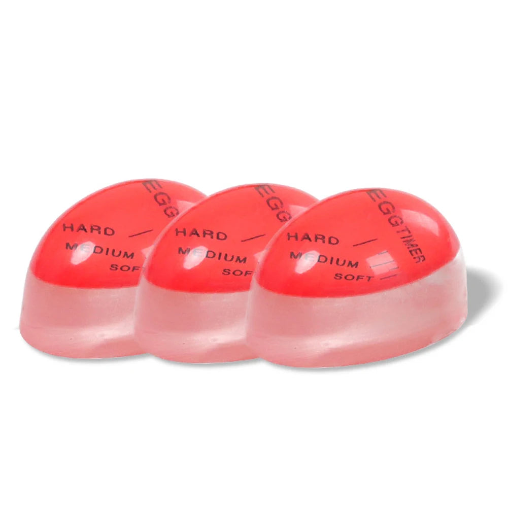 Eggtimer Kitchen Gadget Sets Time Timer Perfect Egg Changing Color Resin Material Temperature Cooking Gadgets Accessories