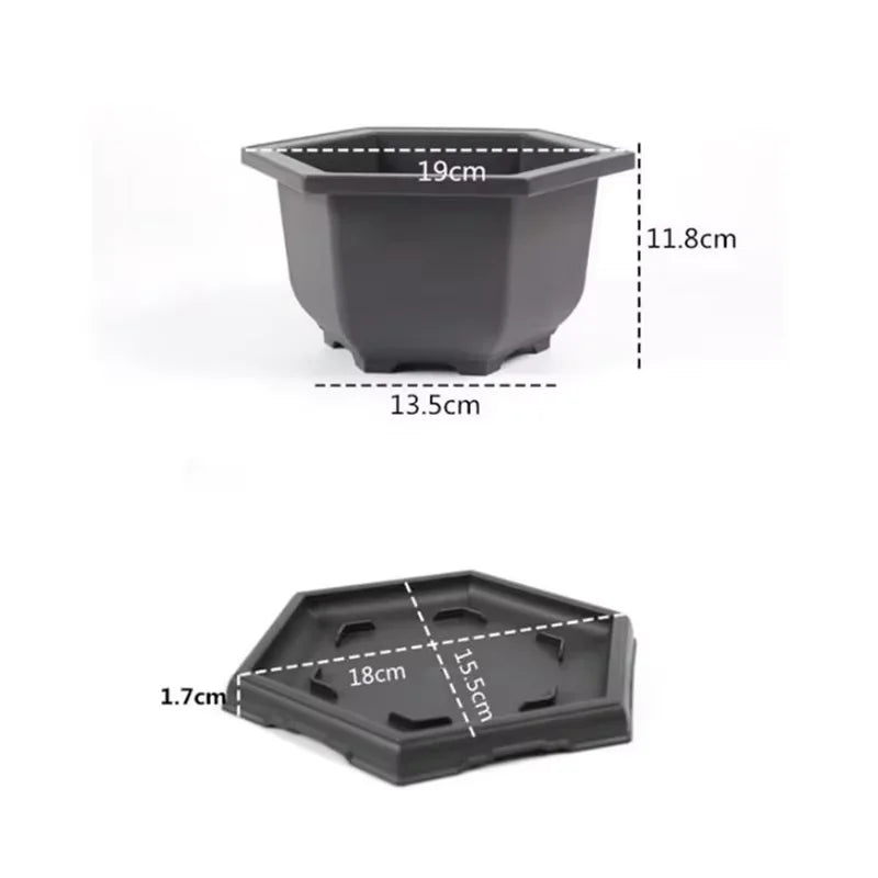 Bonsai Pot Garden Flower Pot Plant Pots for Plants Garden Supplies Outdoor Succulents Plant Pot Plant Planting Basin Plant Trays