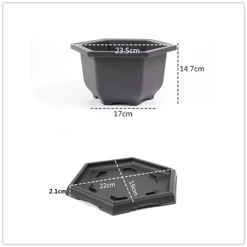Bonsai Pot Garden Flower Pot Plant Pots for Plants Garden Supplies Outdoor Succulents Plant Pot Plant Planting Basin Plant Trays