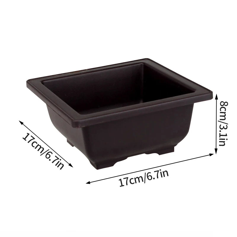 Bonsai Pot Garden Flower Pot Plant Pots for Plants Garden Supplies Outdoor Succulents Plant Pot Plant Planting Basin Plant Trays