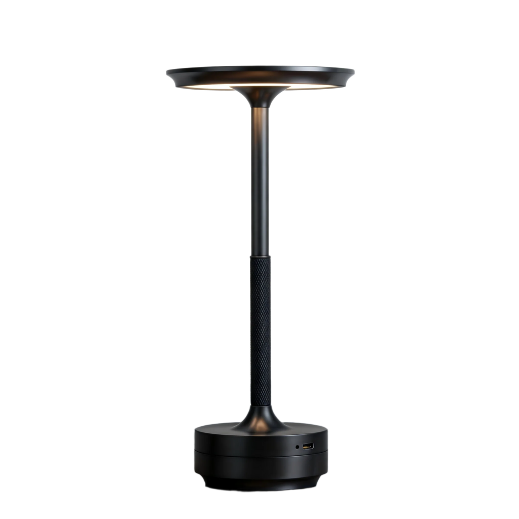Modern Creative LED Table Lamp USB Charging Portable Touch Dimming Bedroom Bedside Atmosphere Light for Hotel Restaurant Bar