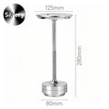 Modern Creative LED Table Lamp USB Charging Portable Touch Dimming Bedroom Bedside Atmosphere Light for Hotel Restaurant Bar