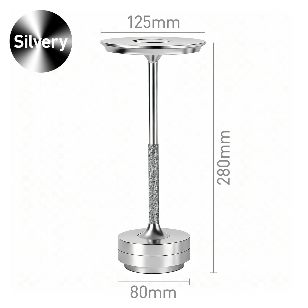 Modern Creative LED Table Lamp USB Charging Portable Touch Dimming Bedroom Bedside Atmosphere Light for Hotel Restaurant Bar