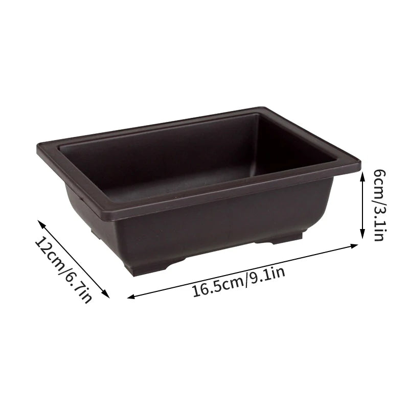 Bonsai Pot Garden Flower Pot Plant Pots for Plants Garden Supplies Outdoor Succulents Plant Pot Plant Planting Basin Plant Trays