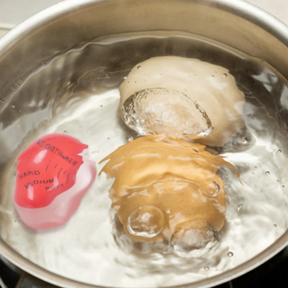 Eggtimer Kitchen Gadget Sets Time Timer Perfect Egg Changing Color Resin Material Temperature Cooking Gadgets Accessories