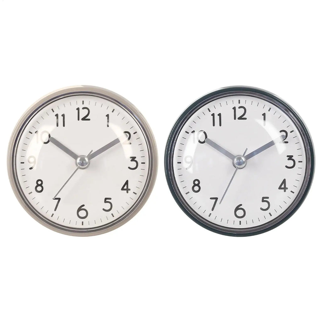 Alarm Clock Outdoor Waterproof Wall Clock Bathroom Kitchen Patio Shop Living Room Decorative Wall Clock Stylish Silent