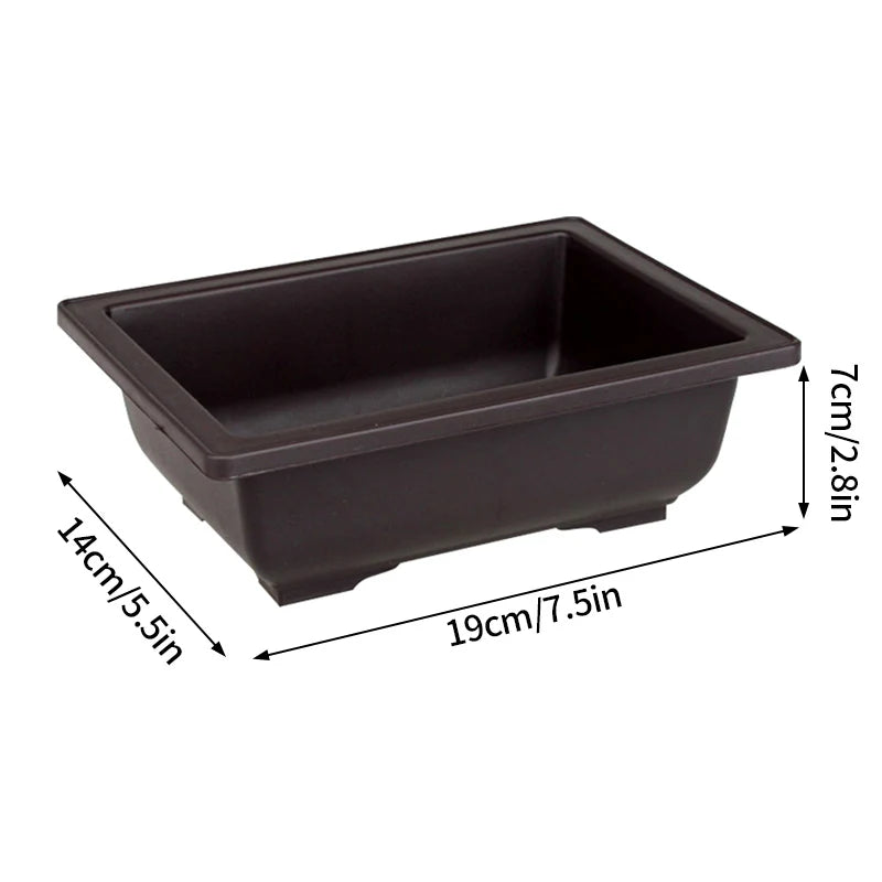 Bonsai Pot Garden Flower Pot Plant Pots for Plants Garden Supplies Outdoor Succulents Plant Pot Plant Planting Basin Plant Trays