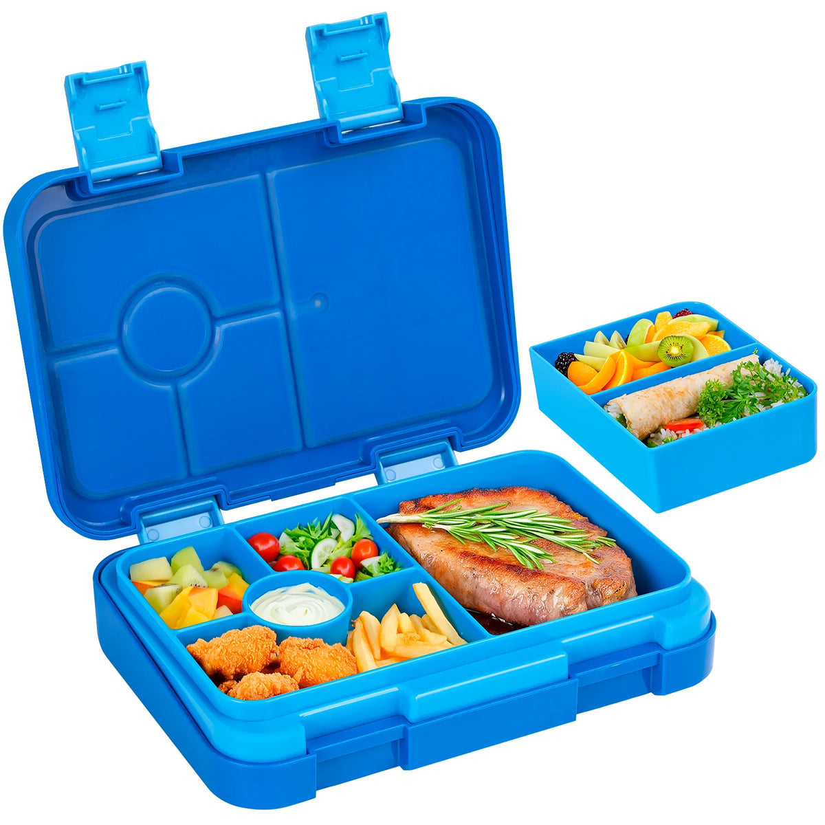 Adorable Kids Lunch Box Student Microwave Safe Travel Bento Box Halloween Container Portable Leak Proof Fruit Salad Bento Box
