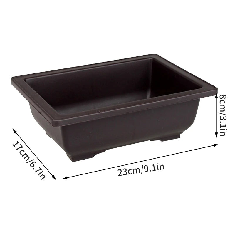 Bonsai Pot Garden Flower Pot Plant Pots for Plants Garden Supplies Outdoor Succulents Plant Pot Plant Planting Basin Plant Trays