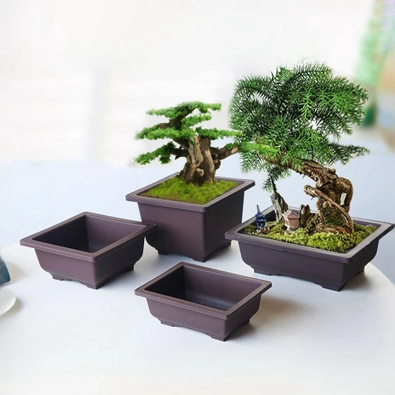 Bonsai Pot Garden Flower Pot Plant Pots for Plants Garden Supplies Outdoor Succulents Plant Pot Plant Planting Basin Plant Trays