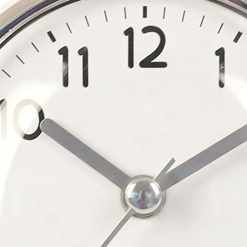 Alarm Clock Outdoor Waterproof Wall Clock Bathroom Kitchen Patio Shop Living Room Decorative Wall Clock Stylish Silent