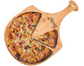 Premium Natural Bamboo Pizza Peel Paddle and Cutting Board (For Pizza, Fruit, Vegetables, Cheese)